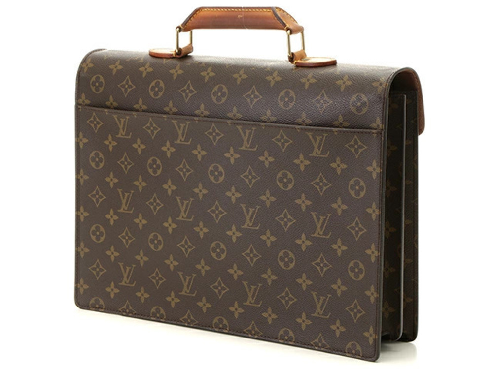 Louis Vuitton Serviette Conseiller Bag Business Monogram Brown